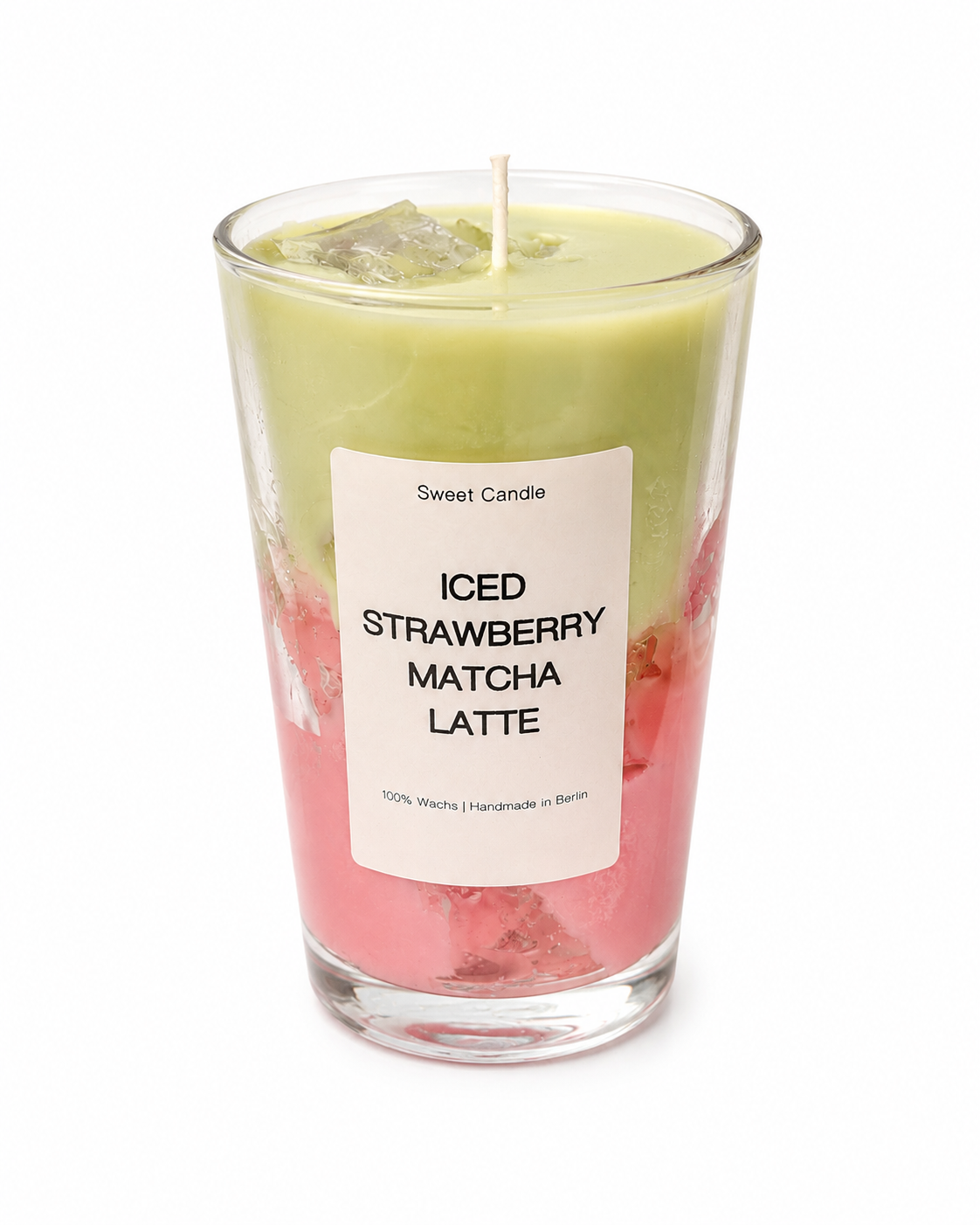 Iced Strawberry Matcha Latte Duftkerze 🍓🍵