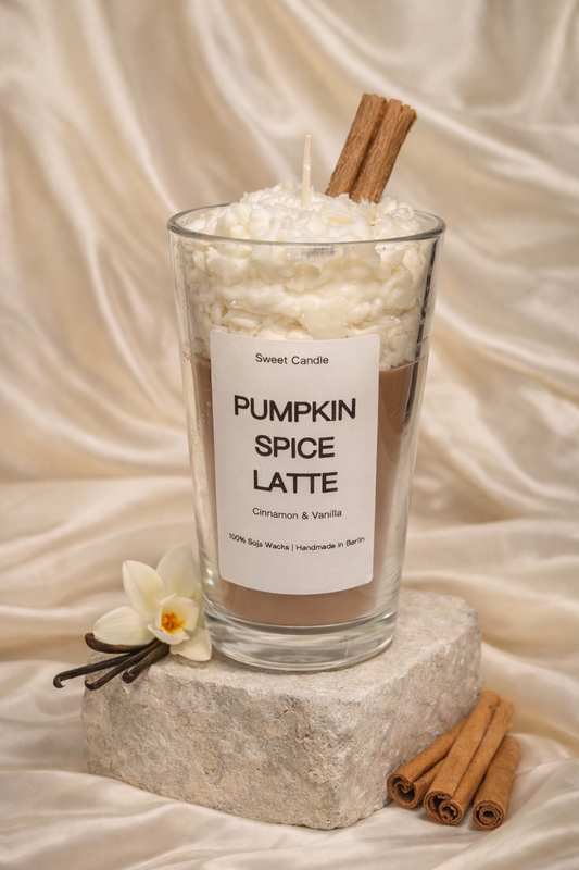 Pumpkin Spice Latte Duftkerze ☕🎃