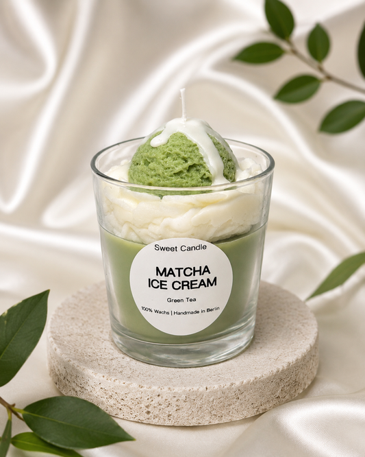 Matcha Ice Cream Duftkerze 🍵