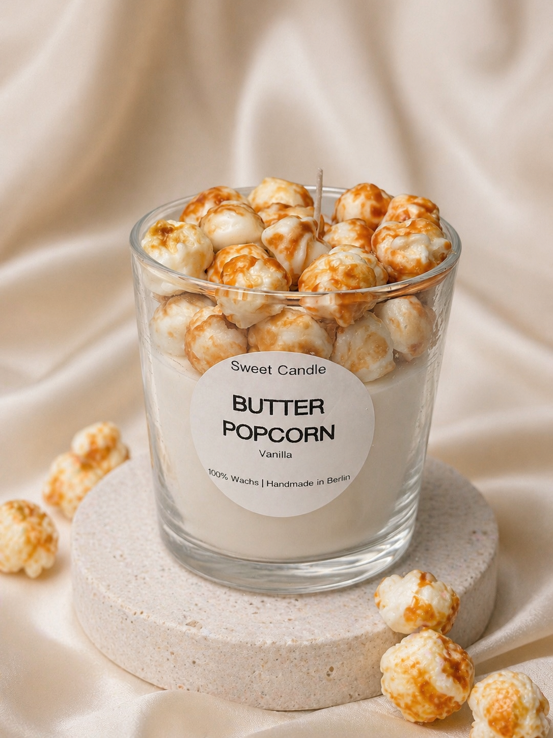 Butter Popcorn Duftkerze 🍿