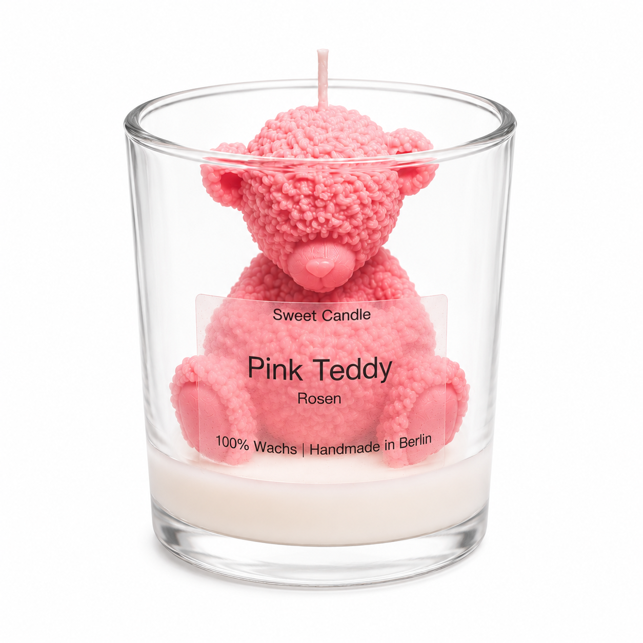 Pink Teddy Duftkerze🧸🌹