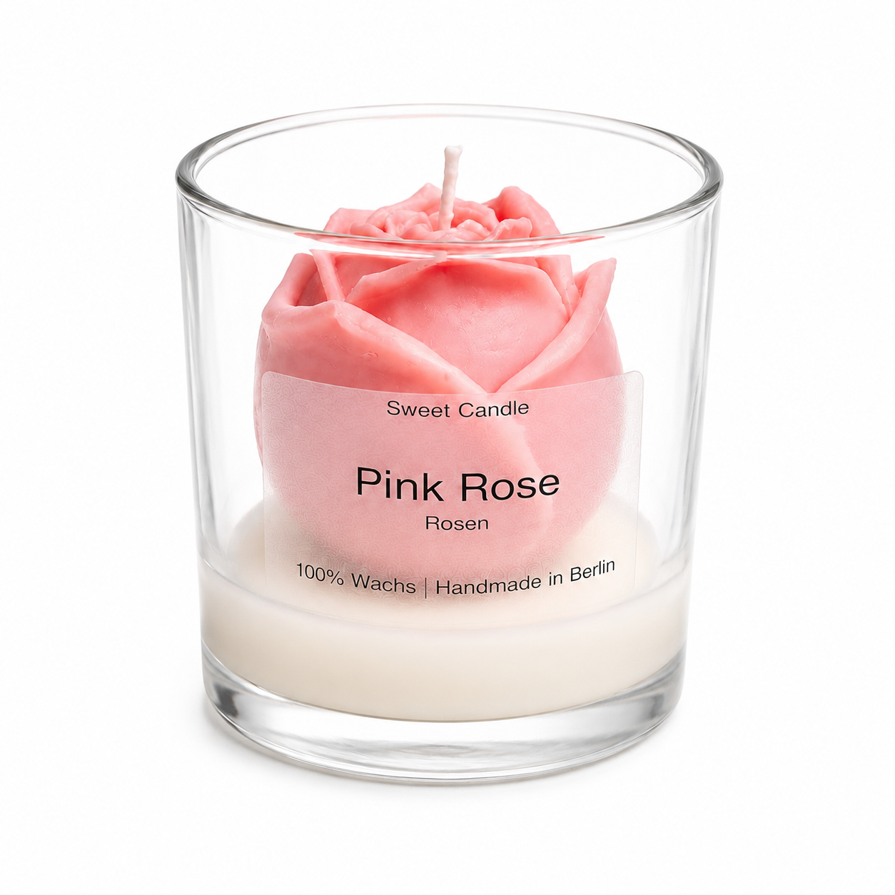 Pink Rose Duftkerze🌹